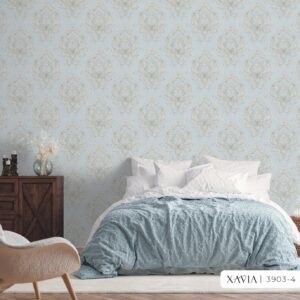 Giấy dán tường họa tiết cổ điển Xavia 3903-4 910k/cuộn