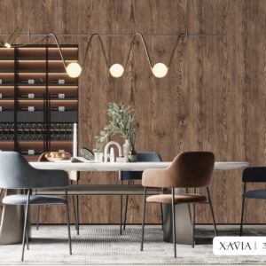 Giấy dán tường họa tiết gỗ Xavia 3917-4 910k/cuộn