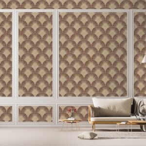 Giấy dán tường họa tiết hình học Albany 6803-3 910k/cuộn