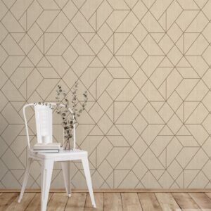 Giấy dán tường họa tiết hình học Albany 6804-1 910k/cuộn