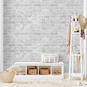 Giấy dán tường họa tiết gạch đá Albany 6816-1 910k/cuộn