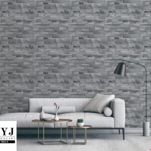 Giấy dán tường họa tiết gạch đá V-concept 7943-3 910k/cuộn