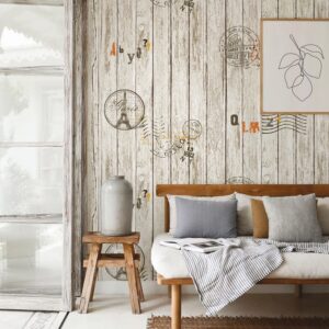 Giấy dán tường họa tiết gỗ JOINUS 87004-2 910k/cuộn