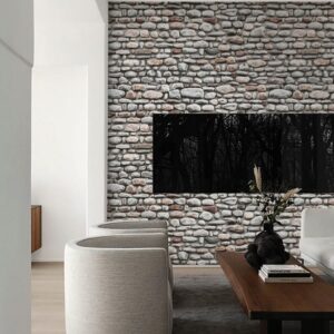 Giấy dán tường họa tiết gạch đá JOINUS 88430-1 910k/cuộn