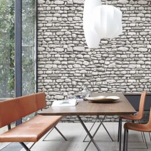 Giấy dán tường họa tiết gạch đá JOINUS 88430-2 910k/cuộn