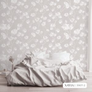 Giấy dán tường họa tiết hoa lá Xavia 3907-2 910k/cuộn
