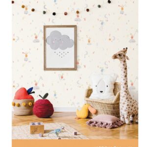 Giấy dán tường họa tiết trẻ em DreamWorld 5155-1KG 910k/cuộn