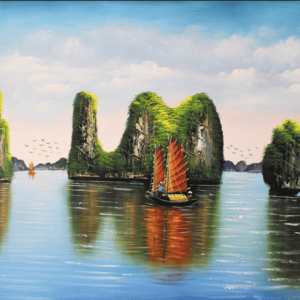 Tranh dán tường họa tiết đồng quê mẫu 11