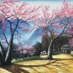 Tranh dán tường họa tiết đồng quê mẫu 12