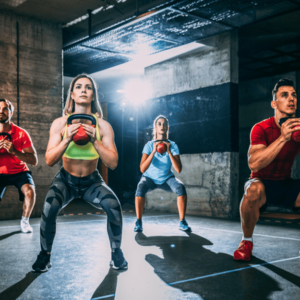 Tranh dán tường phòng GYM mẫu 6