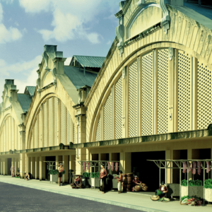 Tranh dán tường chủ đề Hà Nội mẫu 6