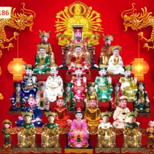 Tranh dán tường cho Phòng Thờ mẫu 1