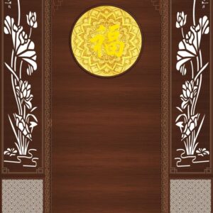 Tranh dán tường cho Phòng Thờ mẫu 5