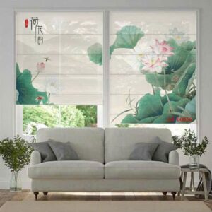 Rèm tranh 3D mẫu 5