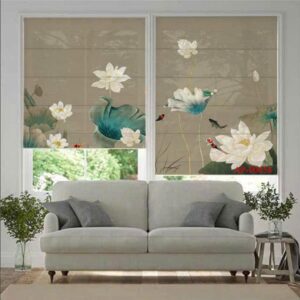 Rèm tranh 3D mẫu 7