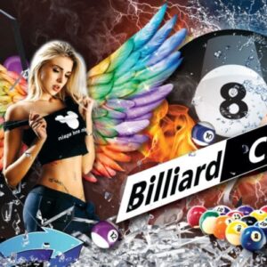 Tranh dán tường cho quán Bi-a mẫu 4