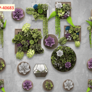 Tranh dán tường cho quán Cà Phê mẫu 7