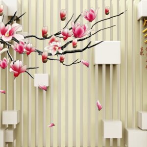 Tranh dán tường họa tiết indochine mẫu 5