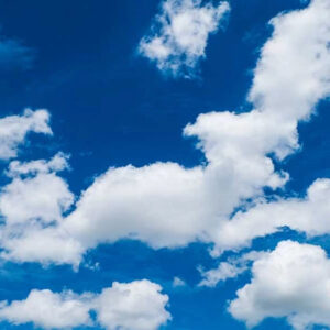 Tranh dán tường họa tiết mây trời mẫu 1