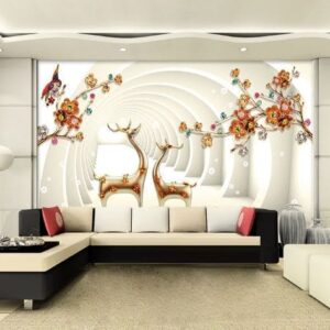 Tranh dán tường phòng khách mẫu 7