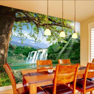 Tranh dán tường phòng ăn mẫu 4