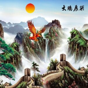 Tranh dán tường Vạn Lý Trường Thành mẫu 6